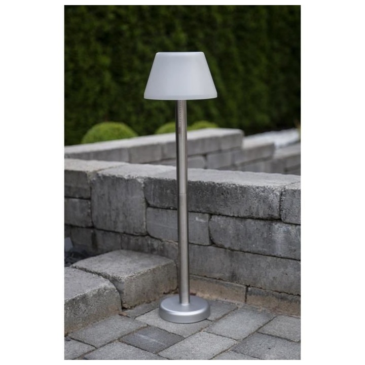 GALIX Lampadaire solaire tres éclairant - 100 Lm - H 102,5-75-46 x Ø