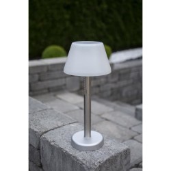 GALIX Lampadaire solaire tres éclairant - 100 Lm - H 102,5-75-46 x Ø 20 cm