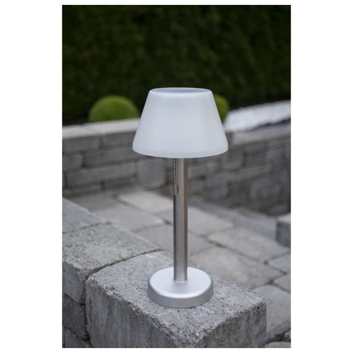 GALIX Lampadaire solaire tres éclairant - 100 Lm - H 102,5-75-46 x Ø