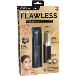 FLAWLESS - Epilateur Visage - USB Rechargeable - 2 Tetes de Remplaceme