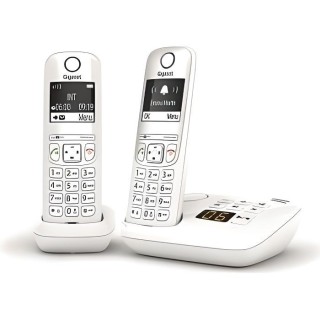GIGASET Téléphone Fixe AS690 A Duo Blanc