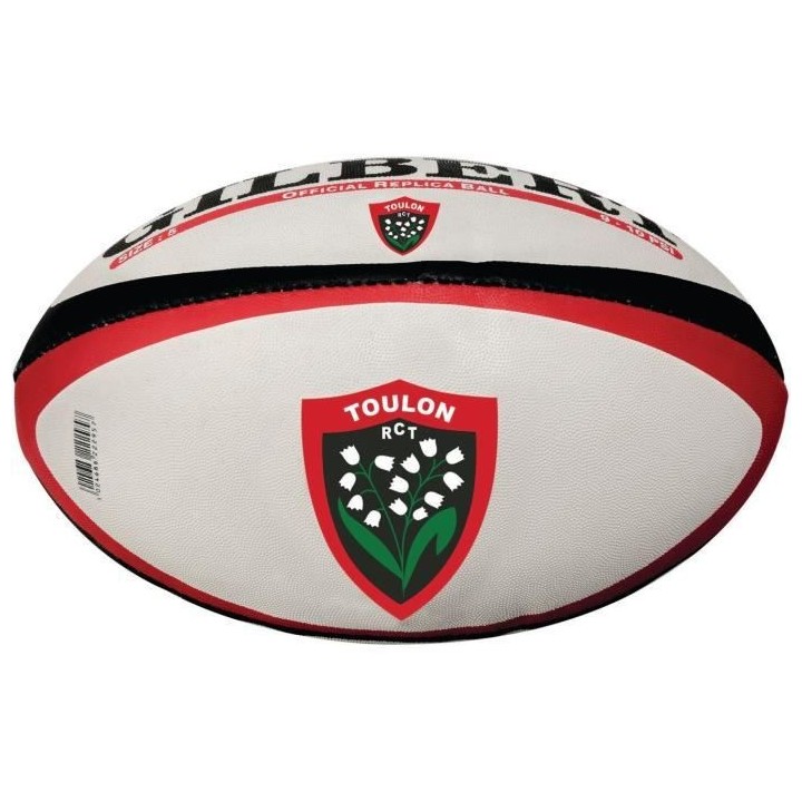 Ballon de rugby - GILBERT - Replica Toulon Yack - T5