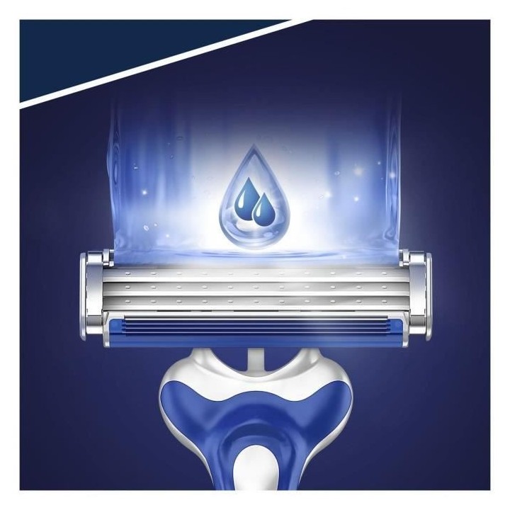 Gillette Sensor3 Comfort Rasoir Jetable Pour Homme, x8