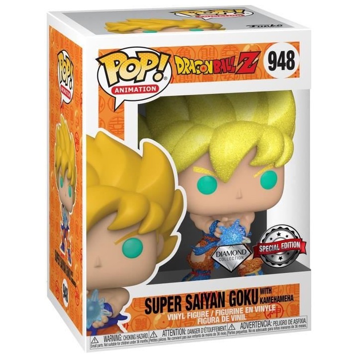 Figurine Funko Pop! Animation : Dragon Ball Z - Son Goku Kamehameha Wa