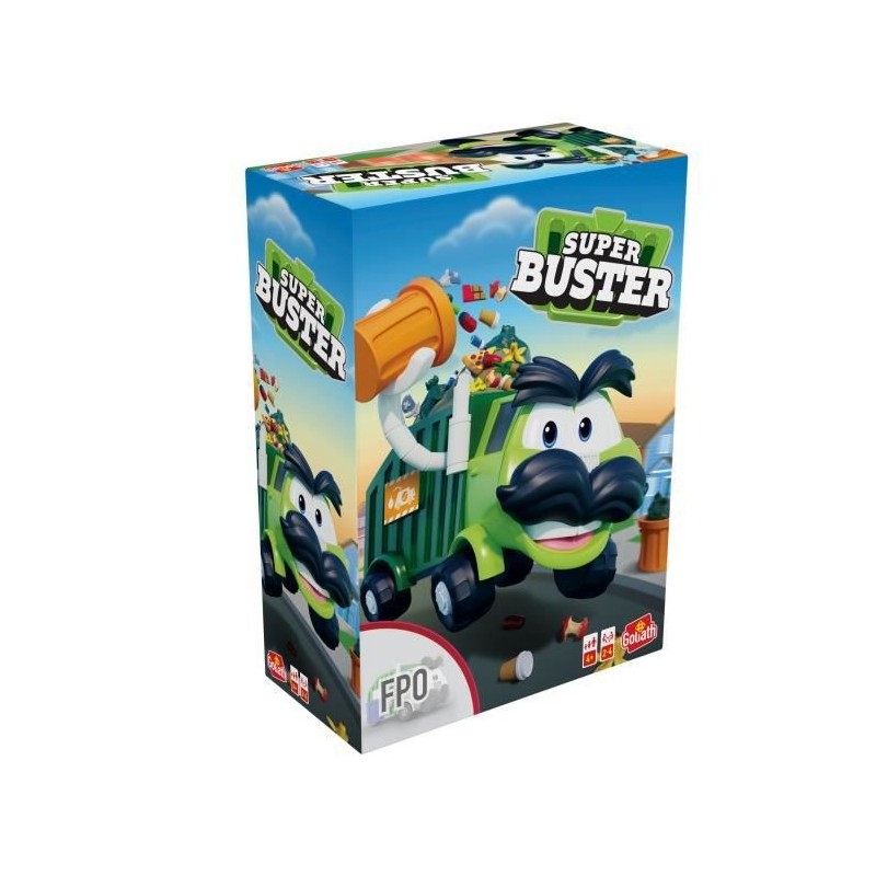 Super Buster - Jeu de carte - GOLIATH - 4 ans et plus