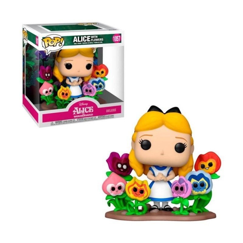 Figurine Funko Pop! Deluxe: Alice 70th - Alice w/Flowers