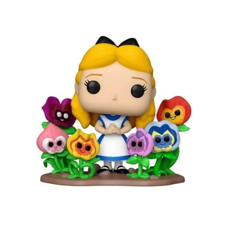 Figurine Funko Pop! Deluxe: Alice 70th - Alice w/Flowers