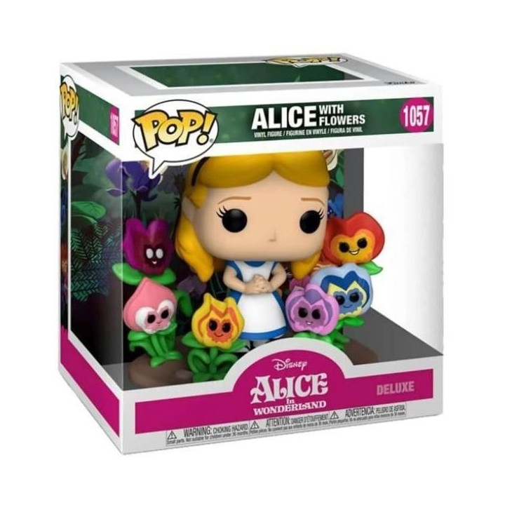 Figurine Funko Pop! Deluxe: Alice 70th - Alice w/Flowers