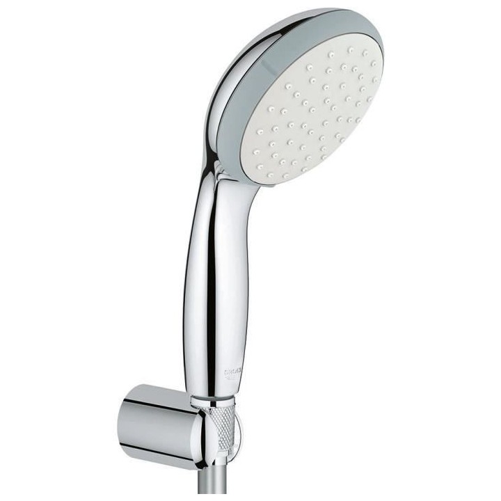 GROHE Ensemble de douche 1 jet avec support mural Vitalio Go 100 Chrom