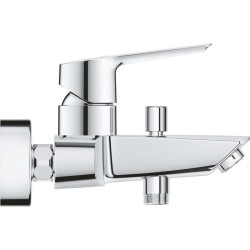 GROHE Mitigeur monocommande Bain / Douche Start avec inverseur, robinet avec mousseur économique d'eau, chromé, 24206002