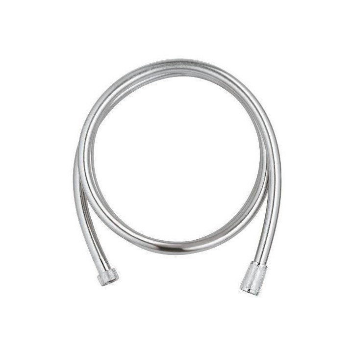 GROHE Flexible de douche Twistfree VitalioFlex Silver, 2000 mm, chrom