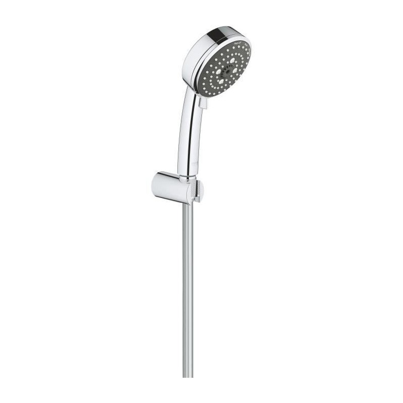 GROHE Ensemble de douche 3 jets avec support mural Vitalio Comfort 100 Chromé 26176000