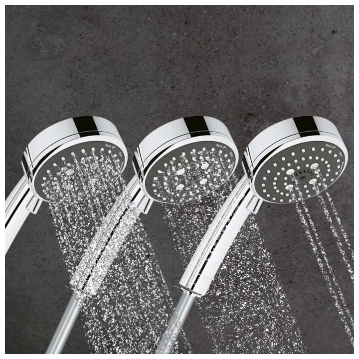 GROHE Ensemble de douche 3 jets avec support mural Vitalio Comfort 100