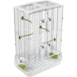 Cage Vision M02 Blanc/vert