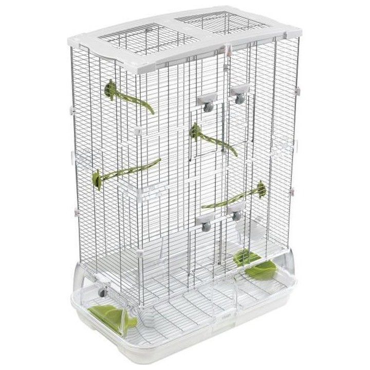 Cage Vision M02 Blanc/vert