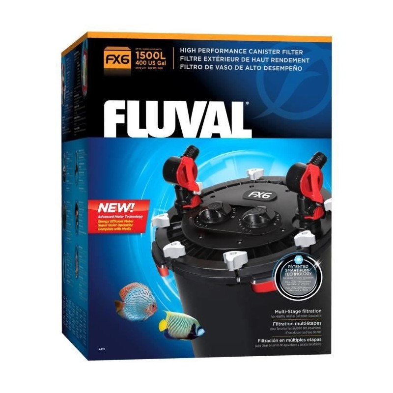 FLUVAL Filtre extérieur FX6 - Pour aquarium