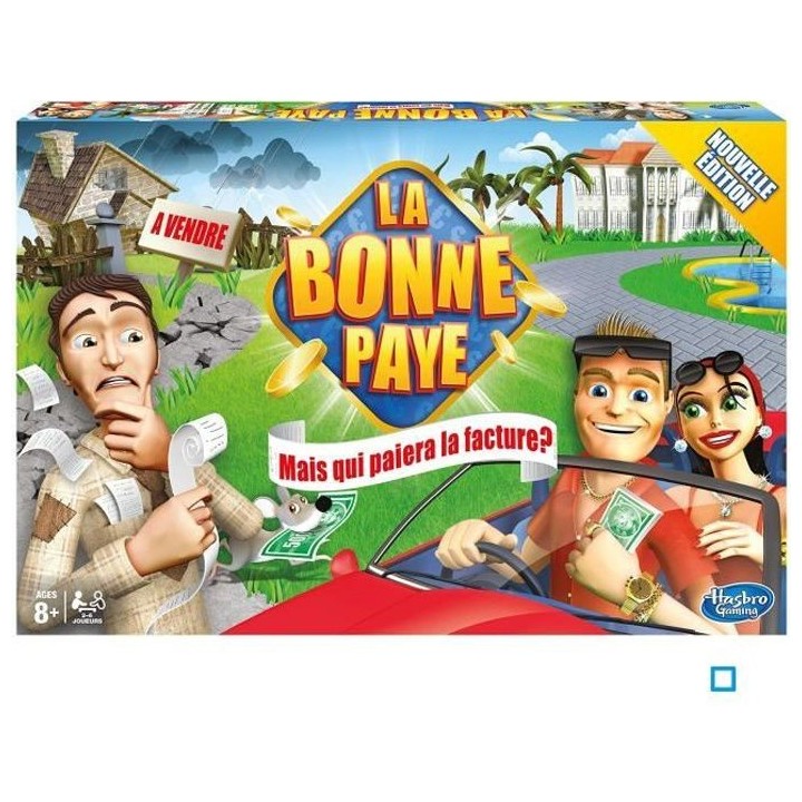 La Bonne Paye - Jeu de societe pour la famille - Jeu de plateau - Vers