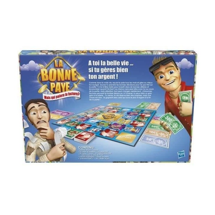 La Bonne Paye - Jeu de societe pour la famille - Jeu de plateau - Vers