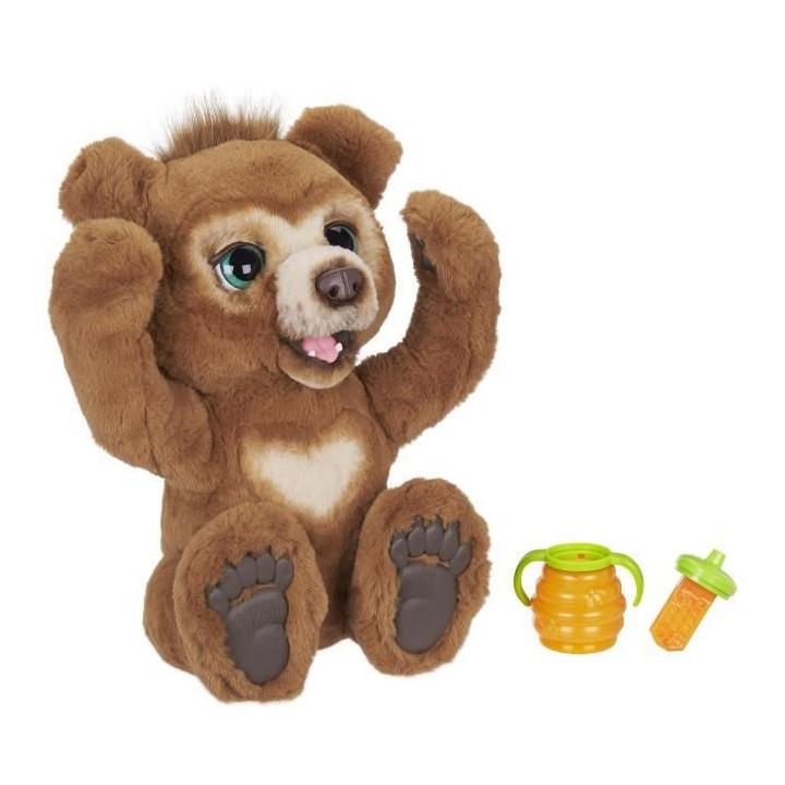 Furreal Friends - Cubby l'ours curieux - jouet interactif - animal él