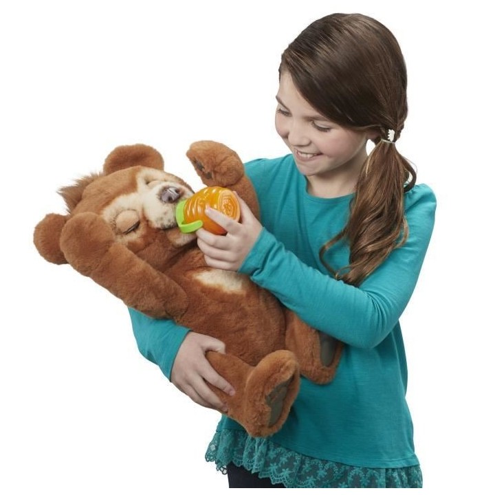 Furreal Friends - Cubby l'ours curieux - jouet interactif - animal él