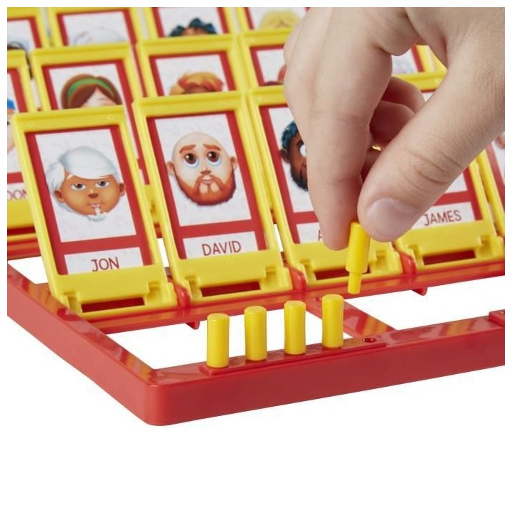 Qui est-ce ? Jeu de societe pour enfants - Jeu de plateau - Version fr