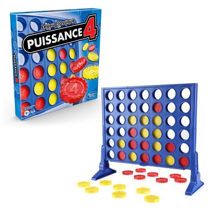 Puissance 4 - Le jeu classique - Jeu de stratégie pour 2 joueurs - de