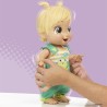 BABY ALIVE - Bébé sautille avec + de 25 effets sonores, tenue de grenouille - Boit et fait pipi - cheveux blonds - des 3 ans