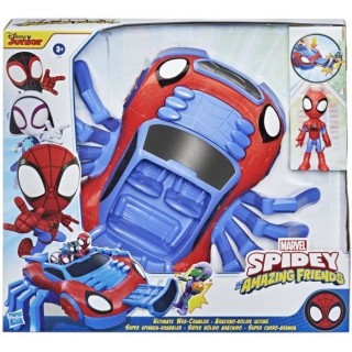 Marvel Spidey and His Amazing Friends - Arachno -bolide et Figurine Sp