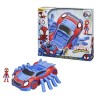 Marvel Spidey and His Amazing Friends - Arachno -bolide et Figurine Spidey de 10 cm - des 3 ans