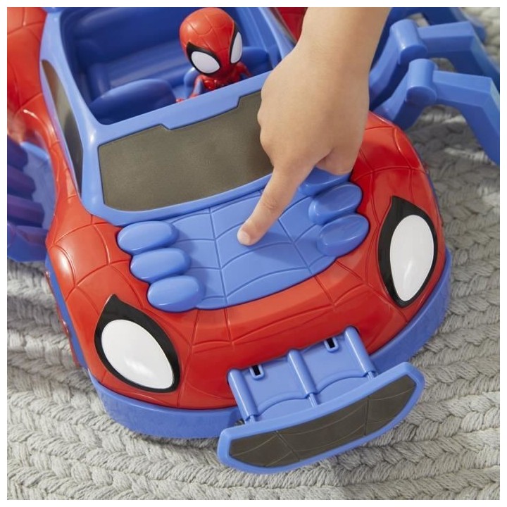 Marvel Spidey and His Amazing Friends - Arachno -bolide et Figurine Sp