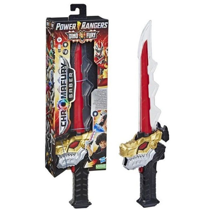 Power Rangers - Sabre Power Rangers DinoFury Chromafury - Sonor et Lum