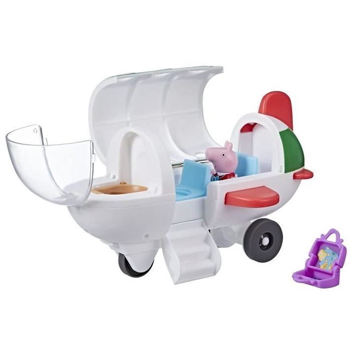 Peppa Pig - Peppa's Adventures - Voiture rouge familiale - Avec phrase