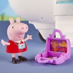 Peppa Pig - Peppa's Adventures - Voiture rouge familiale - Avec phrases et effets sonores