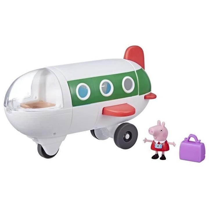 Peppa Pig - Peppa's Adventures - Voiture rouge familiale - Avec phrase