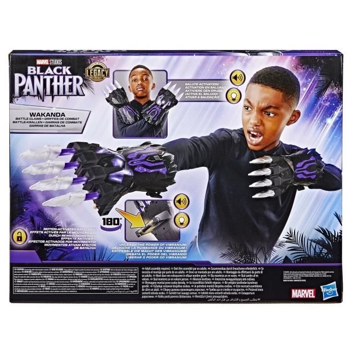 Black Panther Legacy Griffes de combat