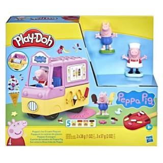 Play-Doh Peppa et le camion de glaces - Figurines Peppa et George et 5