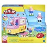 Play-Doh Peppa et le camion de glaces - Figurines Peppa et George et 5 pots de pâte a modeler