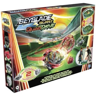 Beyblade Burst QuadDrive Set de combat Interstellar Drop, arene Beysta