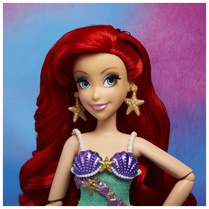 Disney Princesses Style Series poupée mannequin Ariel, collection Del