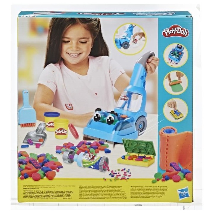 Play-Doh Aspirateur et accessoires avec 5 pots de pâte a modeler