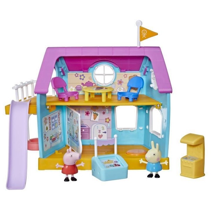 Peppa Pig Le club des amis de Peppa, jouet préscolaire, sons, 2 figur