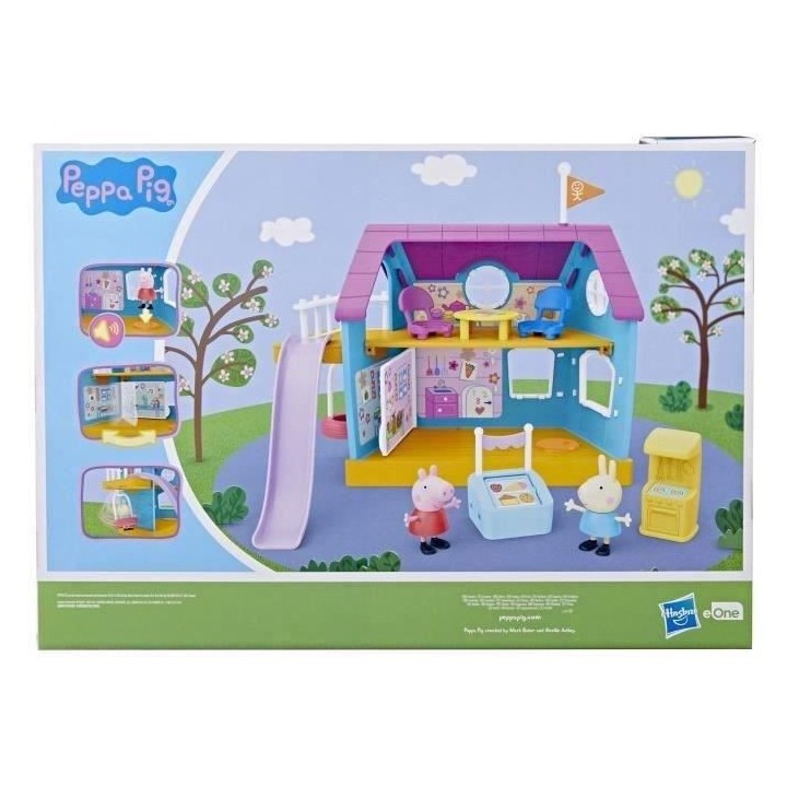 Peppa Pig Le club des amis de Peppa, jouet préscolaire, sons, 2 figur