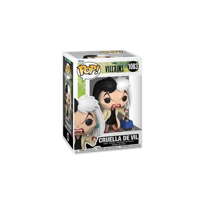 Figurine Funko Pop! Disney - Villains : Cruella de Vil
