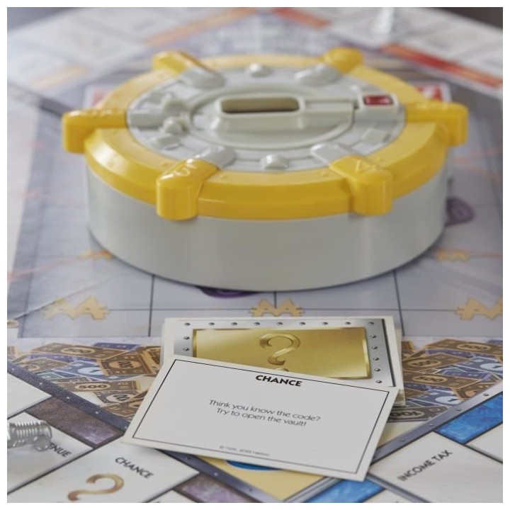 Monopoly Coffre-fort, jeu de plateau pour la famille et les enfants, 2