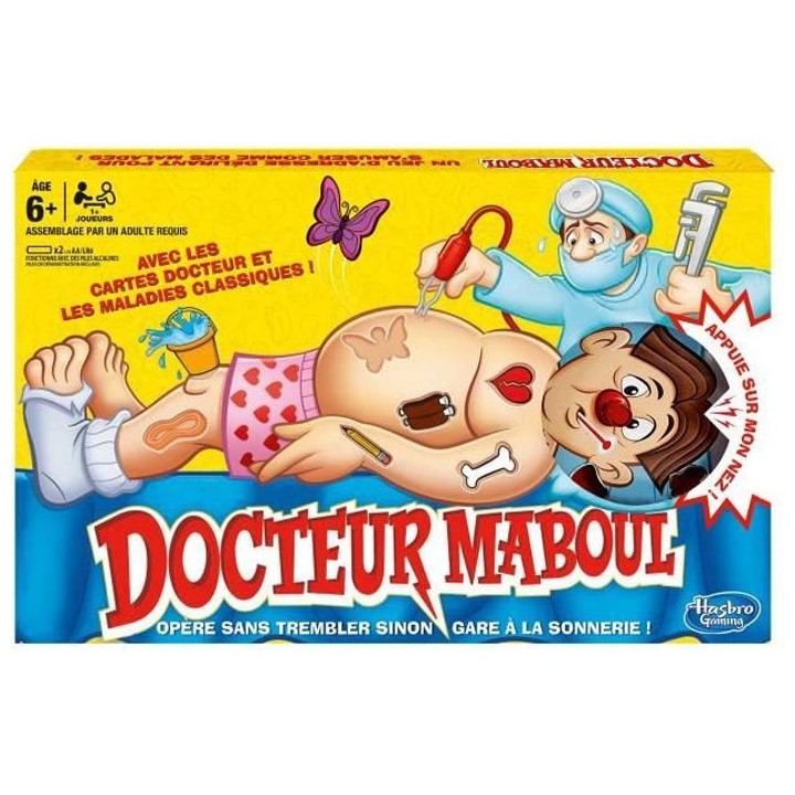 Docteur Maboul - Jeu de plateau électronique - jeu amusant pour enfan
