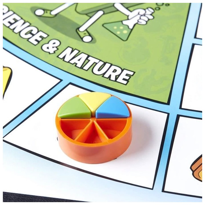 Trivial Pursuit - Famille - Jeu de societe de reflexion - Jeu de plate