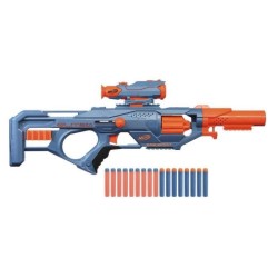 NERF - Elite 2.0 - Blaster Eaglepoint RD-8, barillet 8 fléchettes, viseur et canon amovibles, 16 fléchettes Nerf