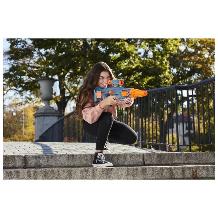 NERF - Elite 2.0 - Blaster Eaglepoint RD-8, barillet 8 fléchettes, vi