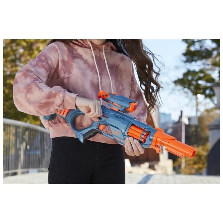 NERF - Elite 2.0 - Blaster Eaglepoint RD-8, barillet 8 fléchettes, vi