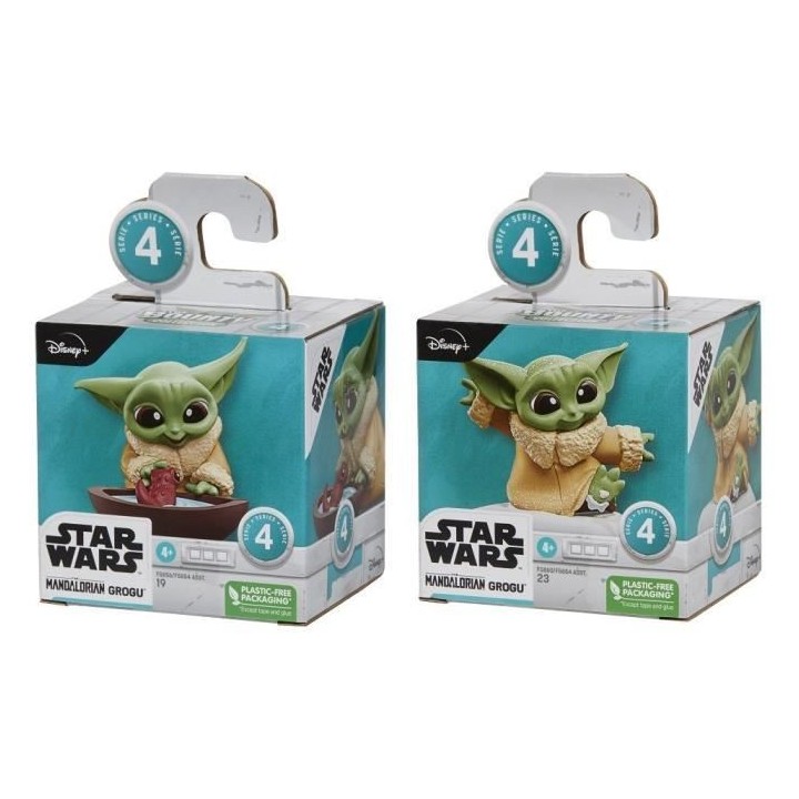 STAR WARS - The Mandalorian - Pack de 2 Figurines Grogu 4